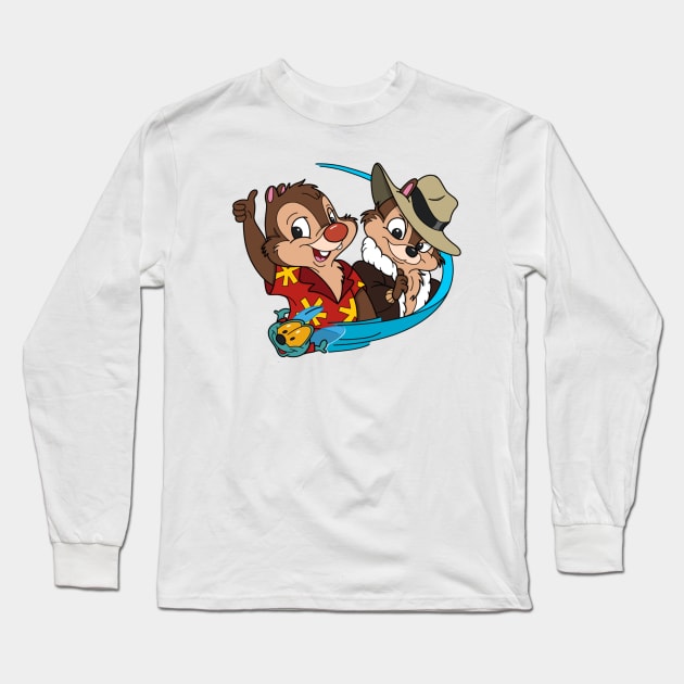 Rescuers Long Sleeve T-Shirt by ESVK_Art